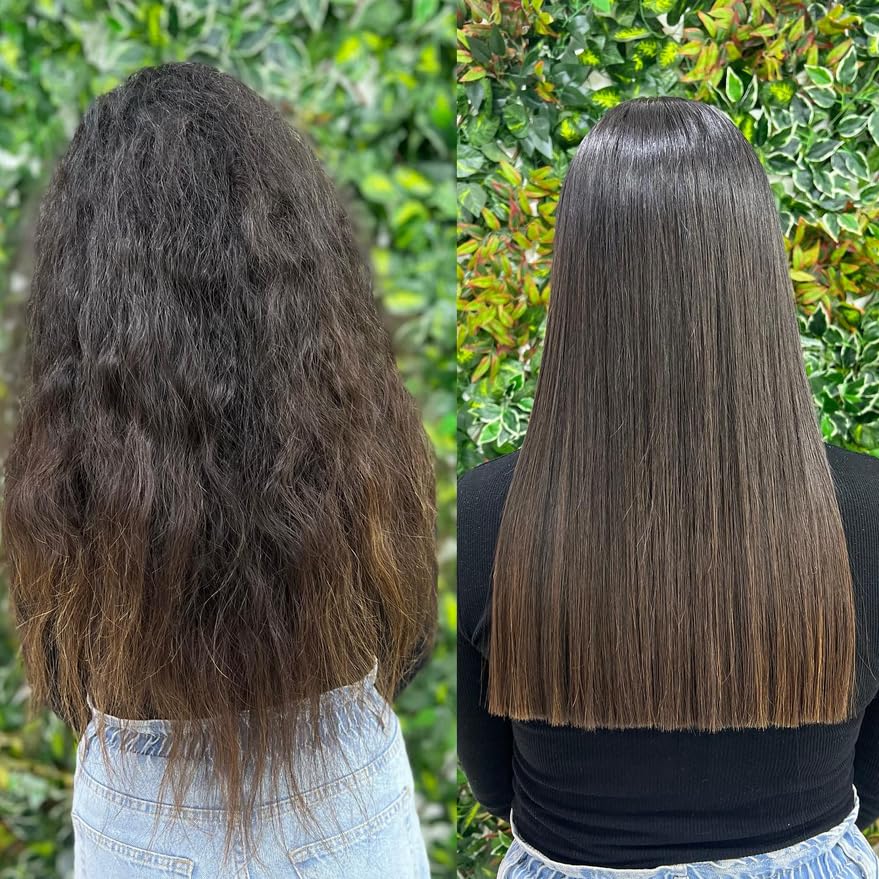 KERATIN RESEARCH Cleanse-and-shine after-treatment promotes healthy-looking hair