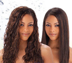 KERATIN RESEARCH easy-application guide showing simple steps for home use.