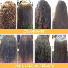 Kerazon Buriti Oil highlights improved hair elasticity and shine.
