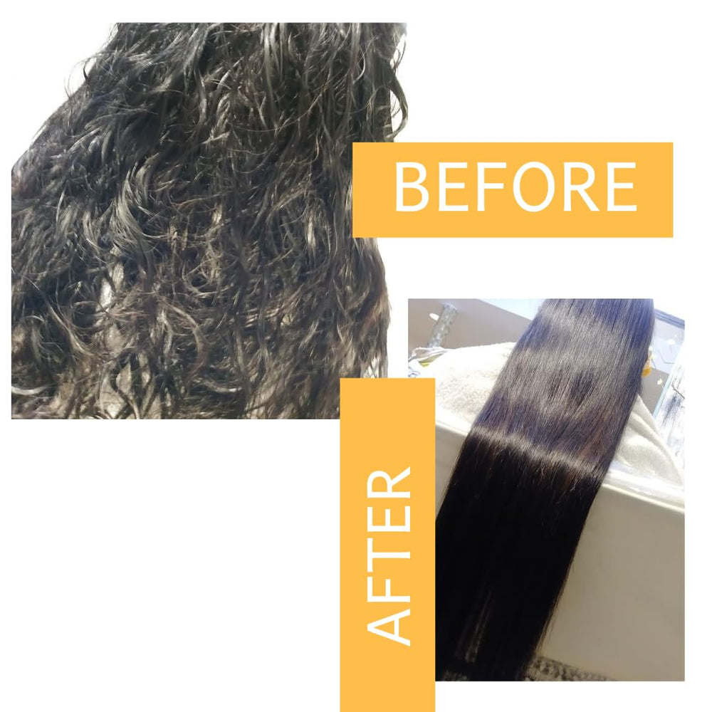 Kerazon No downtime keratin kit suitable for quick styling routines.