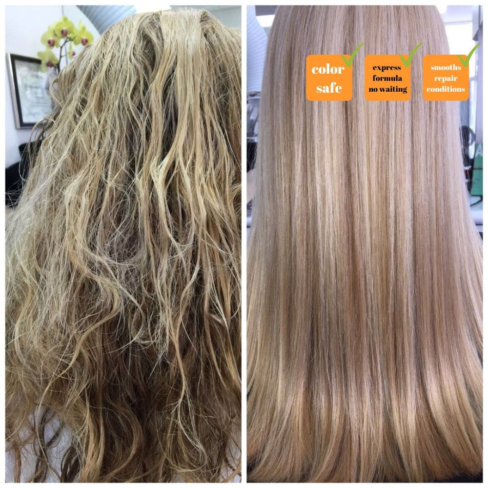 Kerazon Professional Color-safe formula badge emphasizes color-friendly care