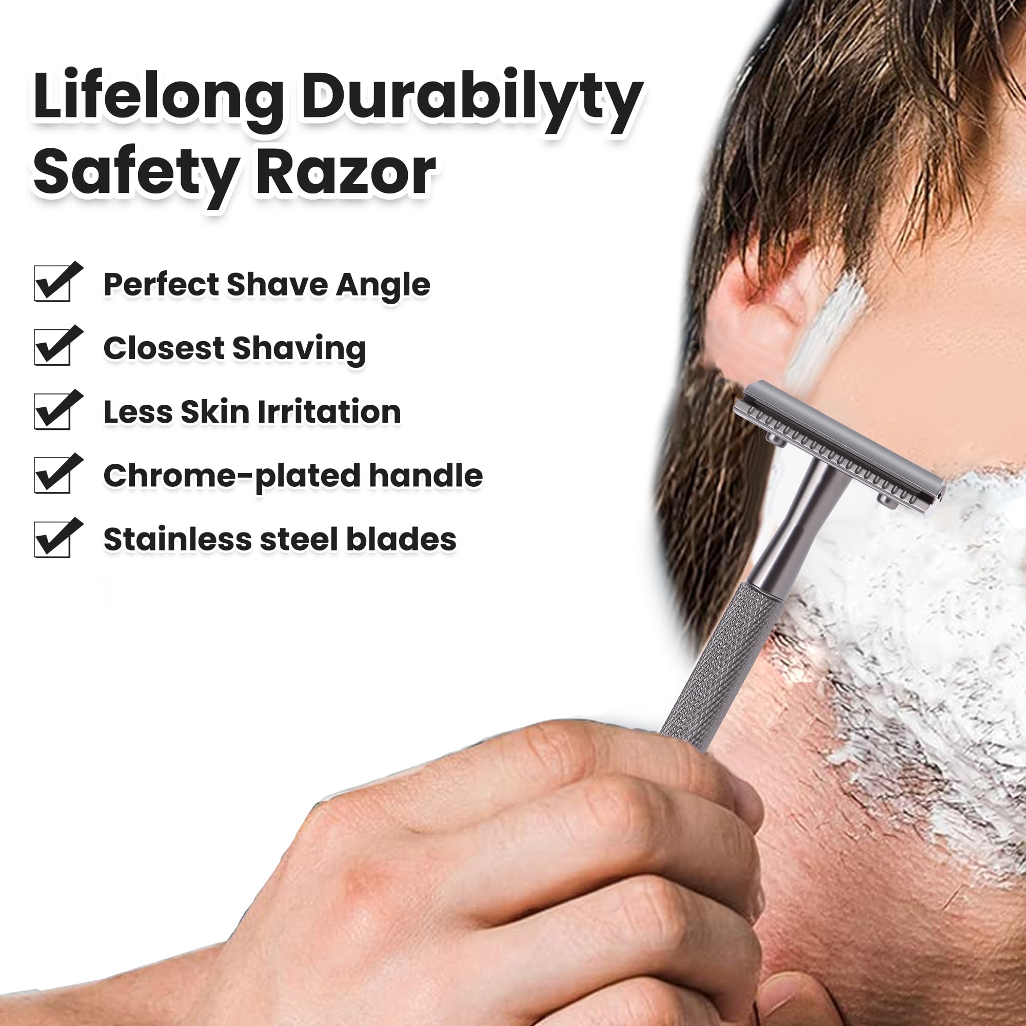 Keropy Premium Blades Pack showcases high-quality stainless steel blades for replacement.