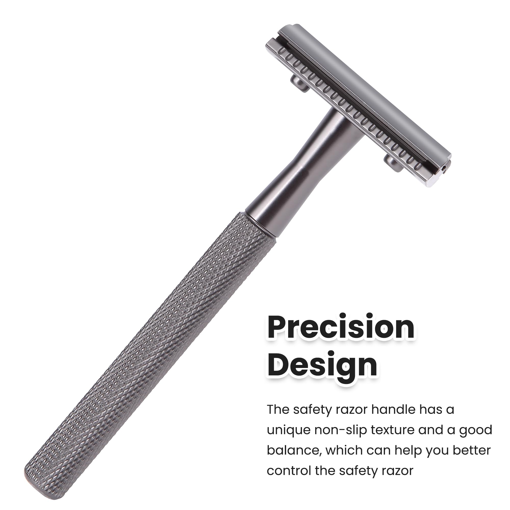 Keropy Stand and Blade Pack neatly arranged for organized daily grooming.