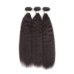Kerriana kinky straight bundle 24 inch offers length with natural bounce.