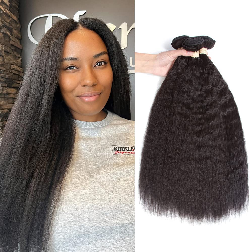 Kerriana Yaki bundles ponytail style demonstrating sleek, durable grip.