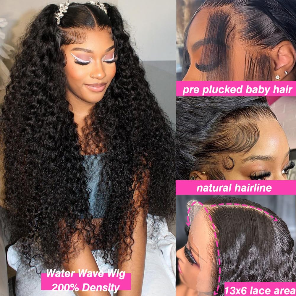 Keseyo virgin human hair wig 13x6 lace with deep part enables versatile styling