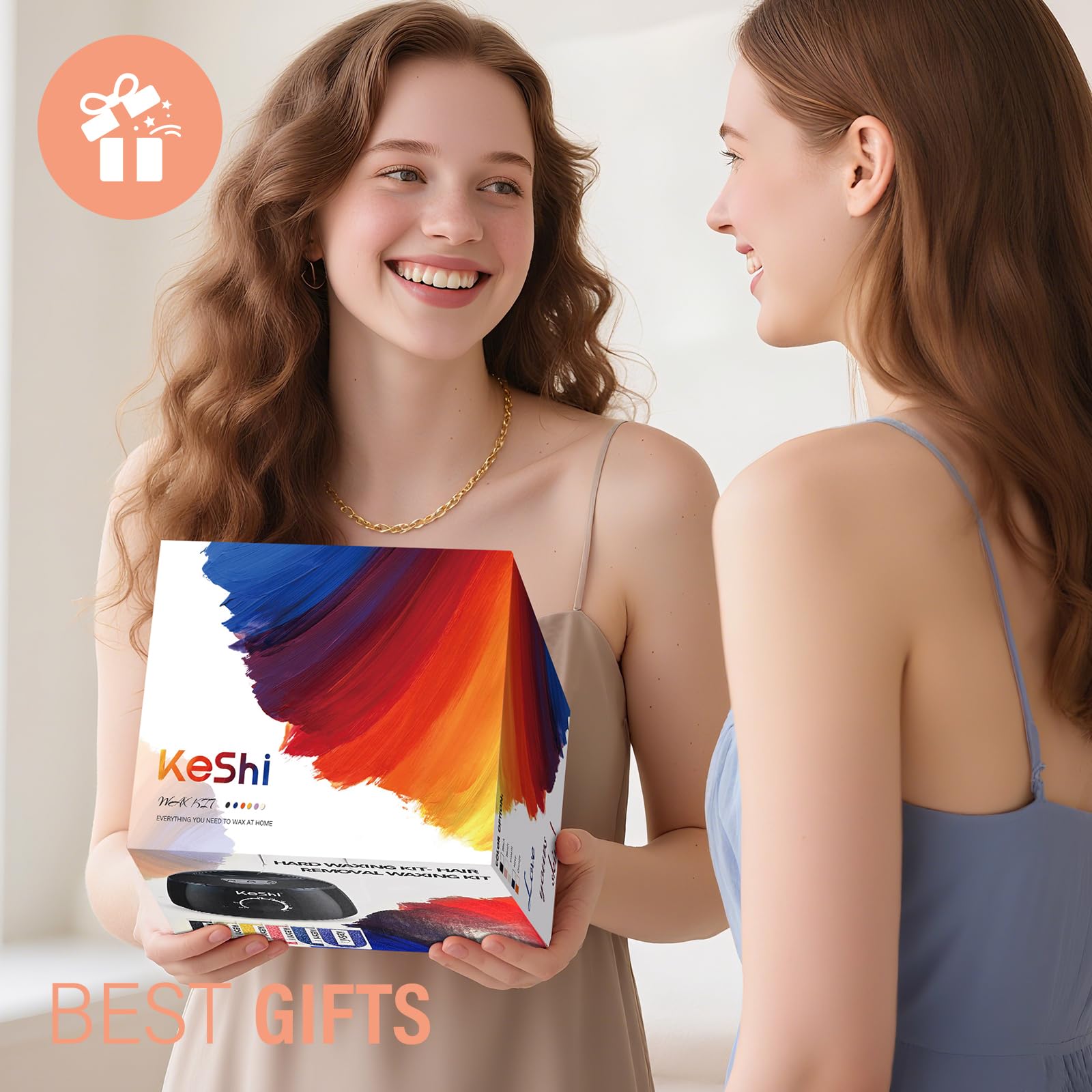 KeShi wax kit offers a salon-like home experience with easy setup