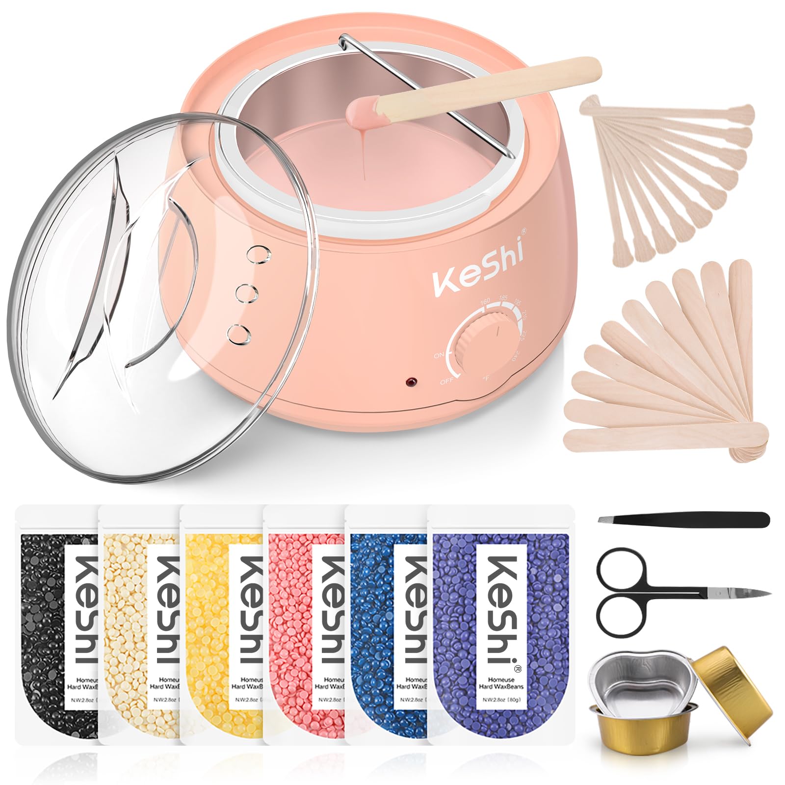 KeShi waxing kit delivers a salon-like experience at home
