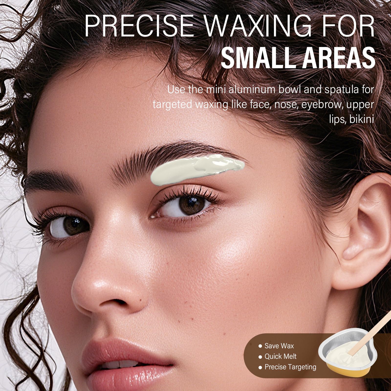 KeShi wax beads rose provide aroma-enhanced at-home waxing.