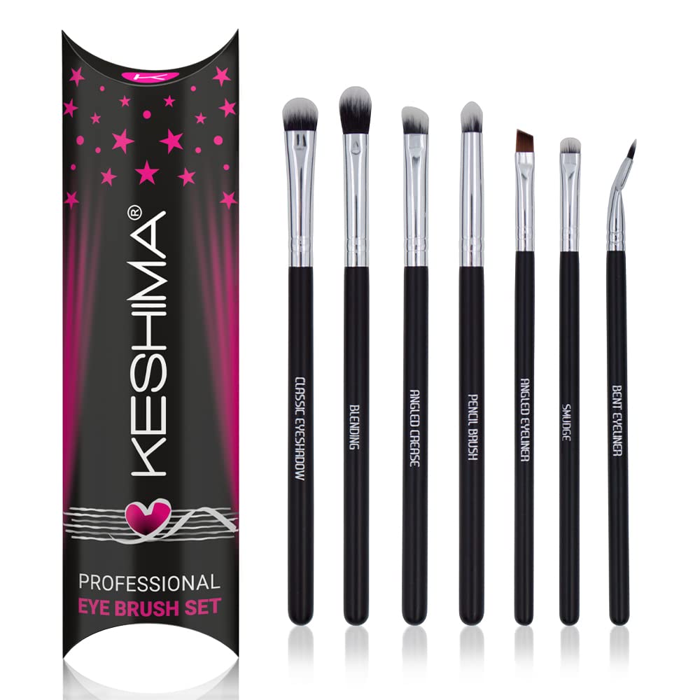 KESHIMA professional eye brush set palette for cohesive eye looks