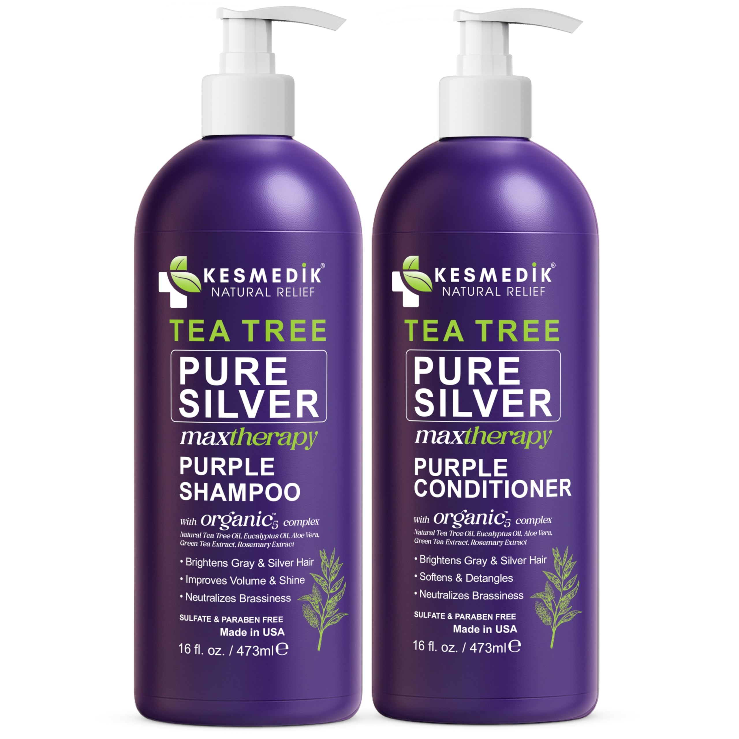 KESMEDIK Hair-care display emphasizes salon-quality, USA-made cruelty-free formulation
