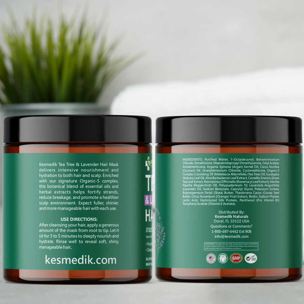KESMEDIK Made in USA label signals safe, quality hair care.