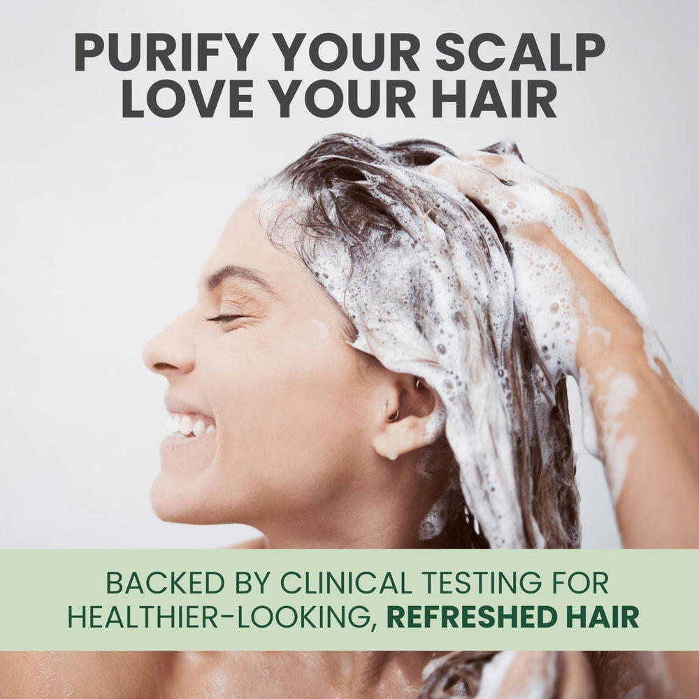 KESMEDIK MaxTherapy after-use hair glow — revived strands with clarified scalp