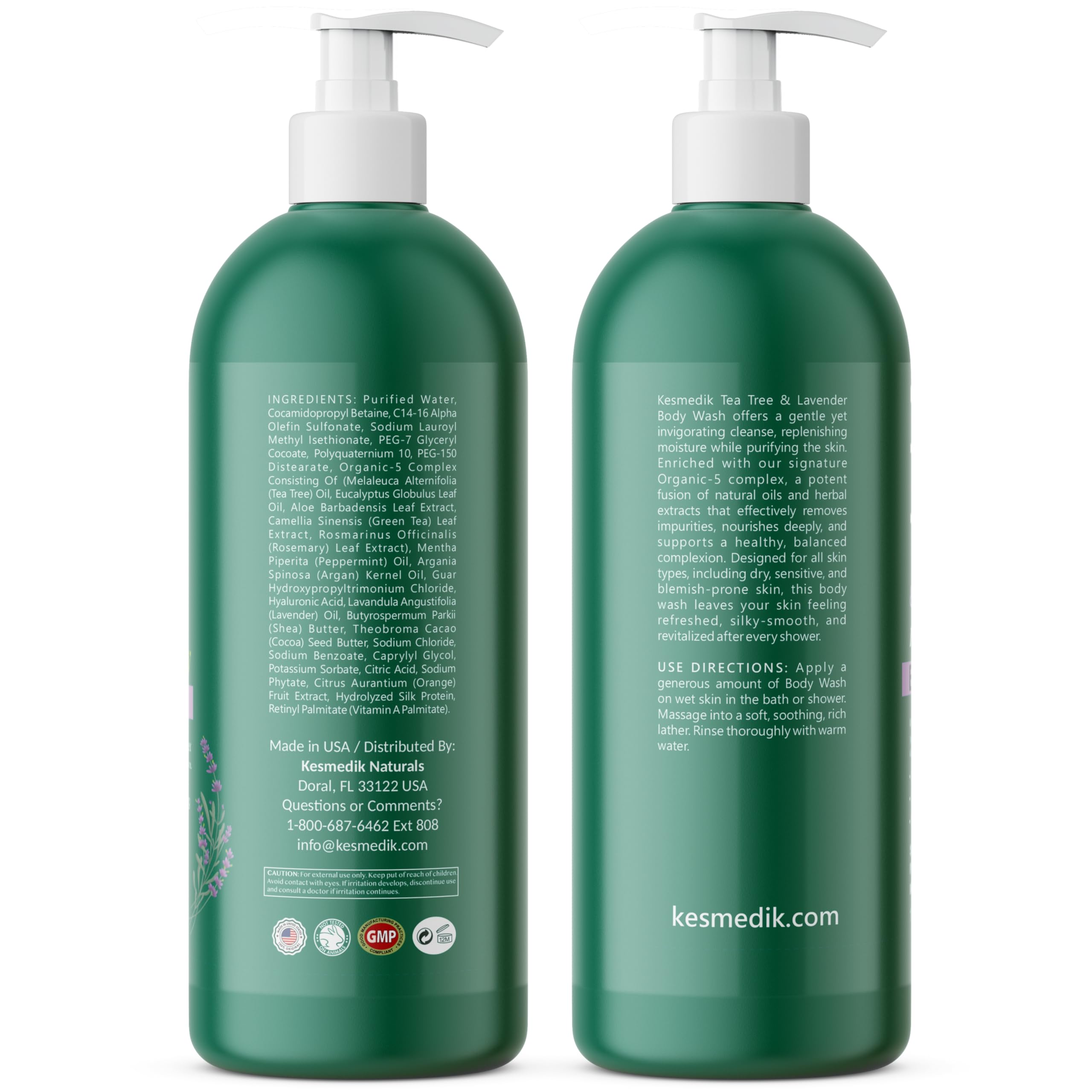 KESMEDIK lifestyle image shows morning shower routine with refreshing wash