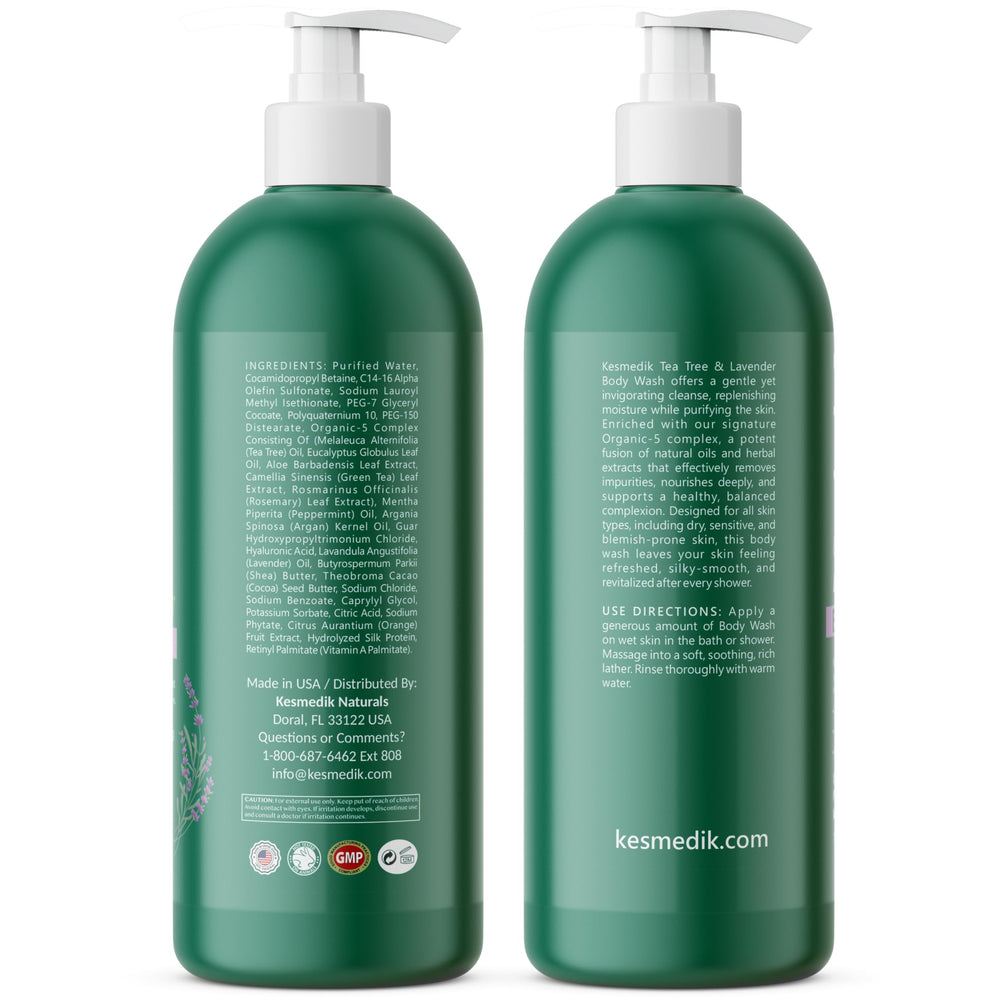 KESMEDIK lifestyle image shows morning shower routine with refreshing wash