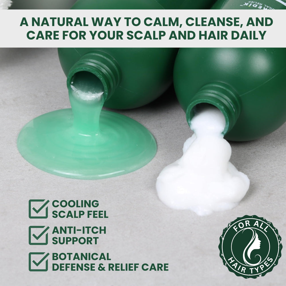 KESMEDIK Tea Tree Lavender Shampoo lather delivers a cooling wash that soothes the scalp