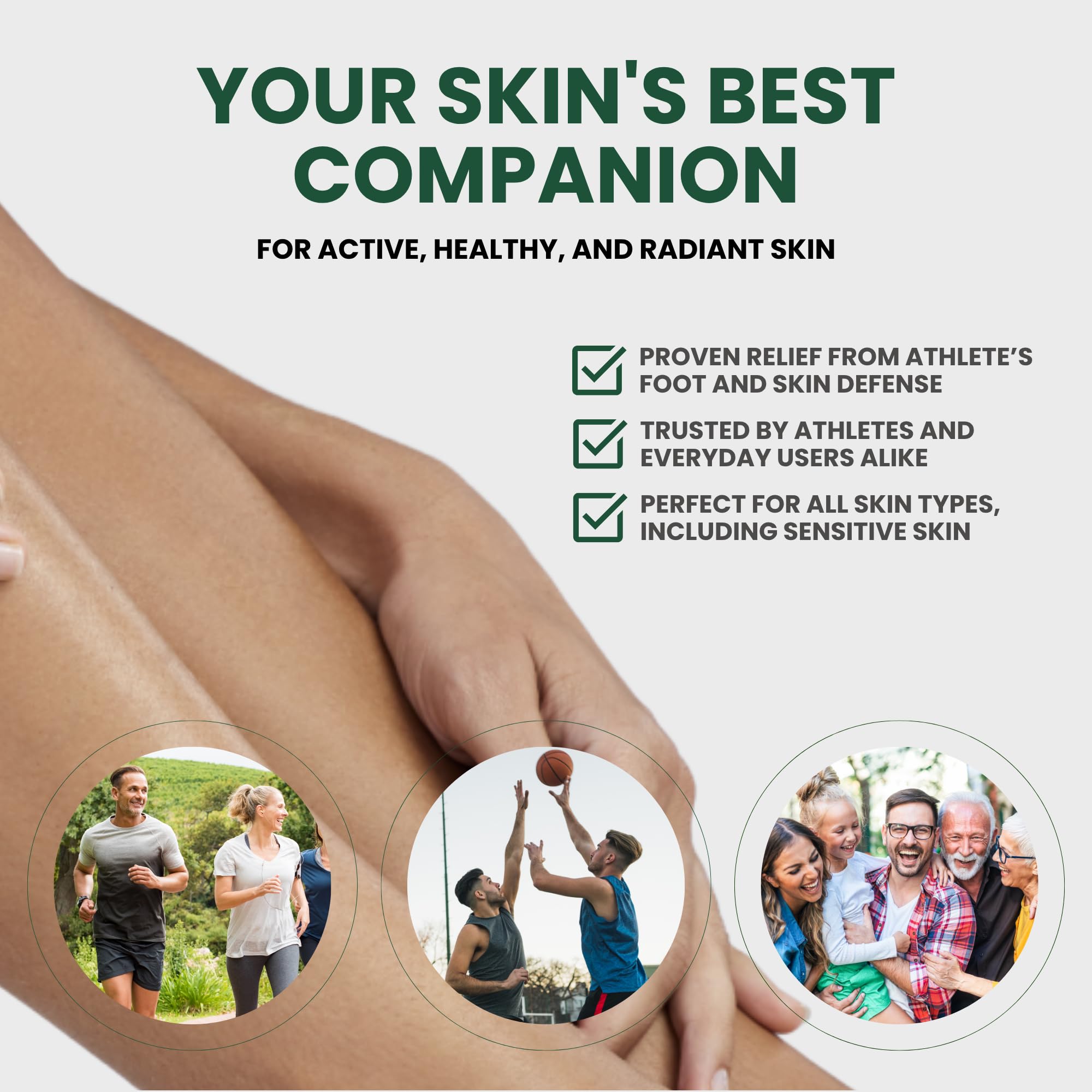 KESMEDIK Tea Tree Oil MaxTherapy Balm label showcasing organic ingredients