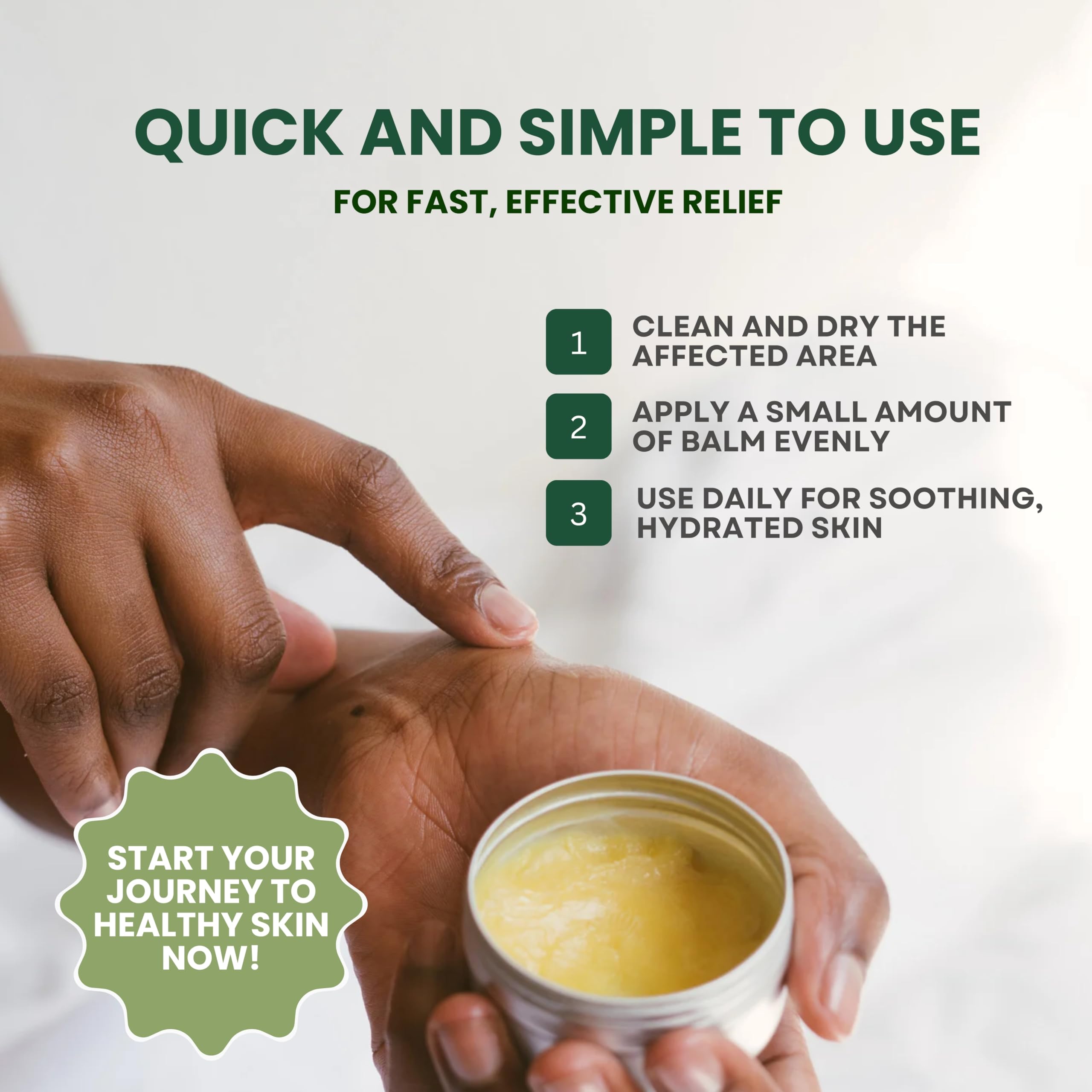 KESMEDIK MaxTherapy Balm tube on bathroom shelf for daily use