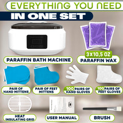 KETAR paraffin wax machine rapid heating delivers warm wax quickly.