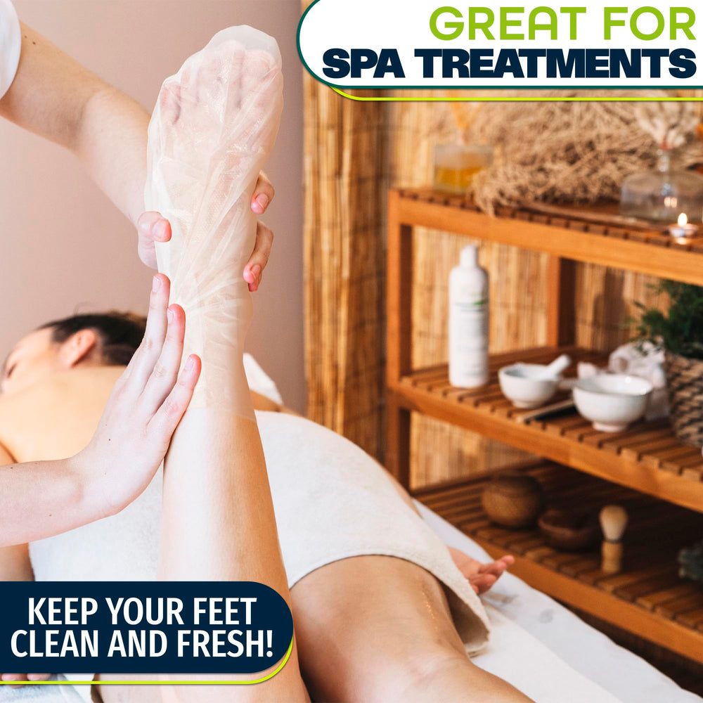 KETAR soft feet after treatment thanks to durable, breathable foot covers.
