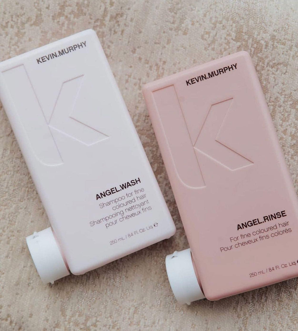 Kevin Murphy Angel Wash and Rinse duo pack front showing complete set.