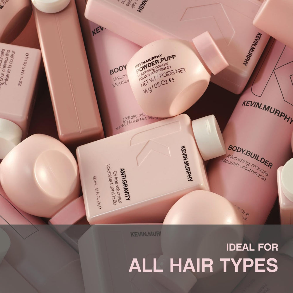 Detail of shine on hair treated with ANTI.GRAVITY lotion