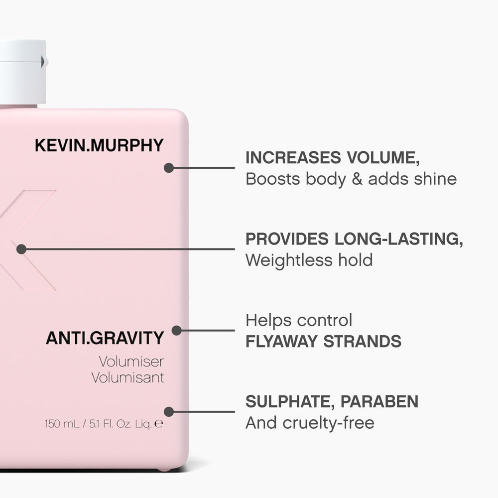 Hair with added volume after using Kevin.Murphy ANTI.GRAVITY