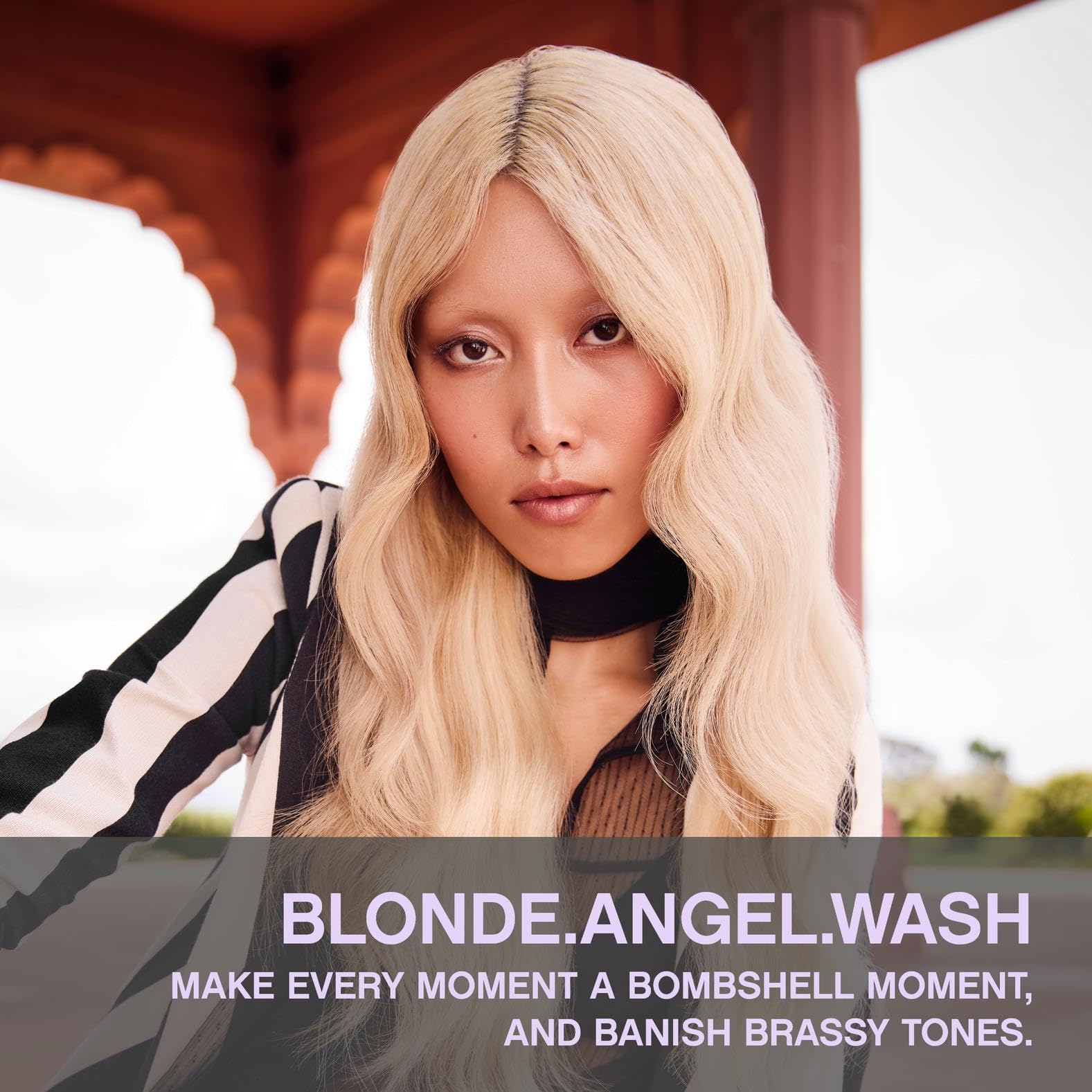 KEVIN.MURPHY Blonde.Angel.Wash lather shows gentle cleansing for blonde and grey hair.
