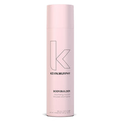 KEVIN.MURPHY BODY.BUILDER bottle closeup shows weightless volume potential and premium design.