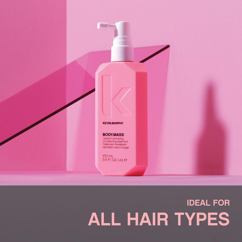 Kevin Murphy Body Mass colour-safe formula protects hair color with gentle care.