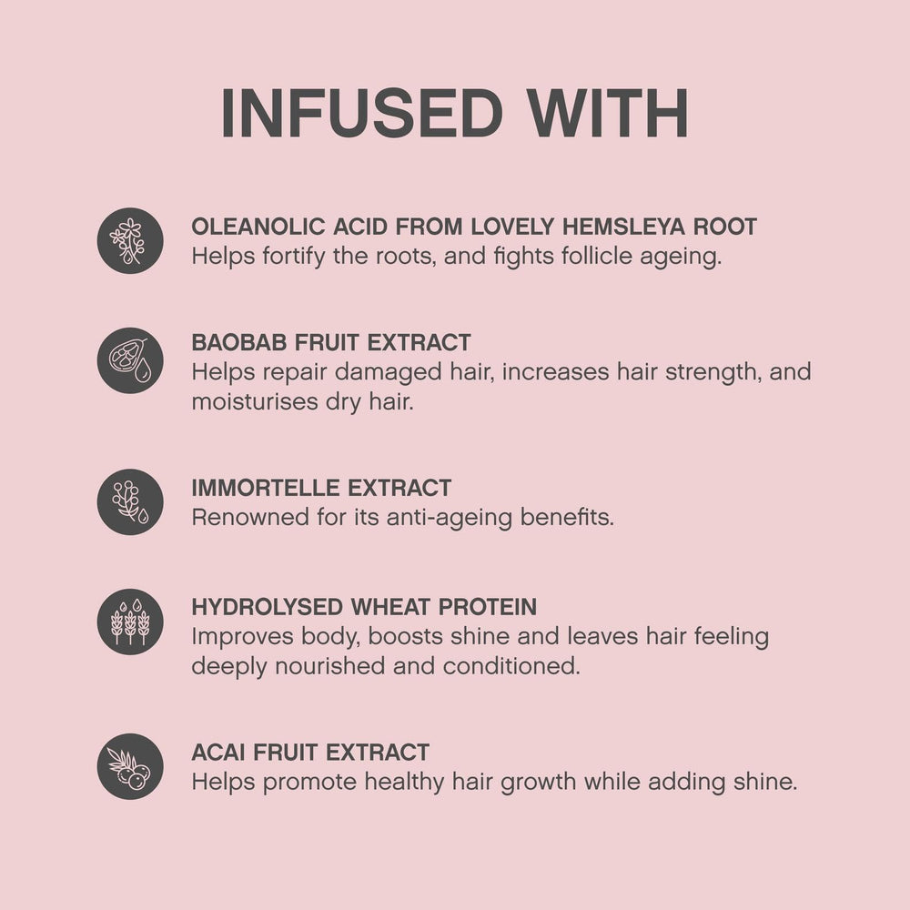 Kevin Murphy Body Mass fine hair example shows stronger roots and improved thickness.