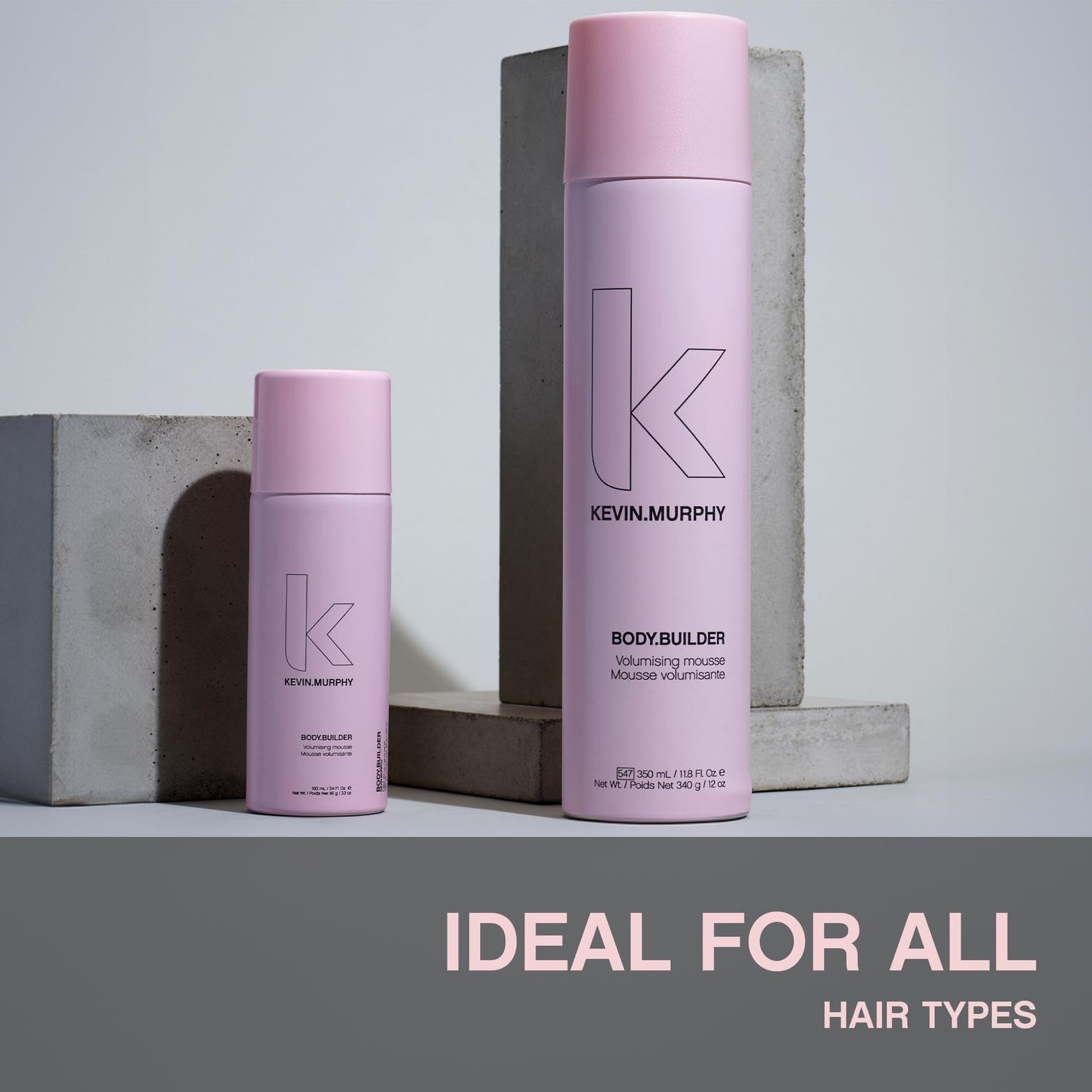 KEVIN.MURPHY BODY.BUILDER Tangerine oil closeup highlights shine and fresh scent