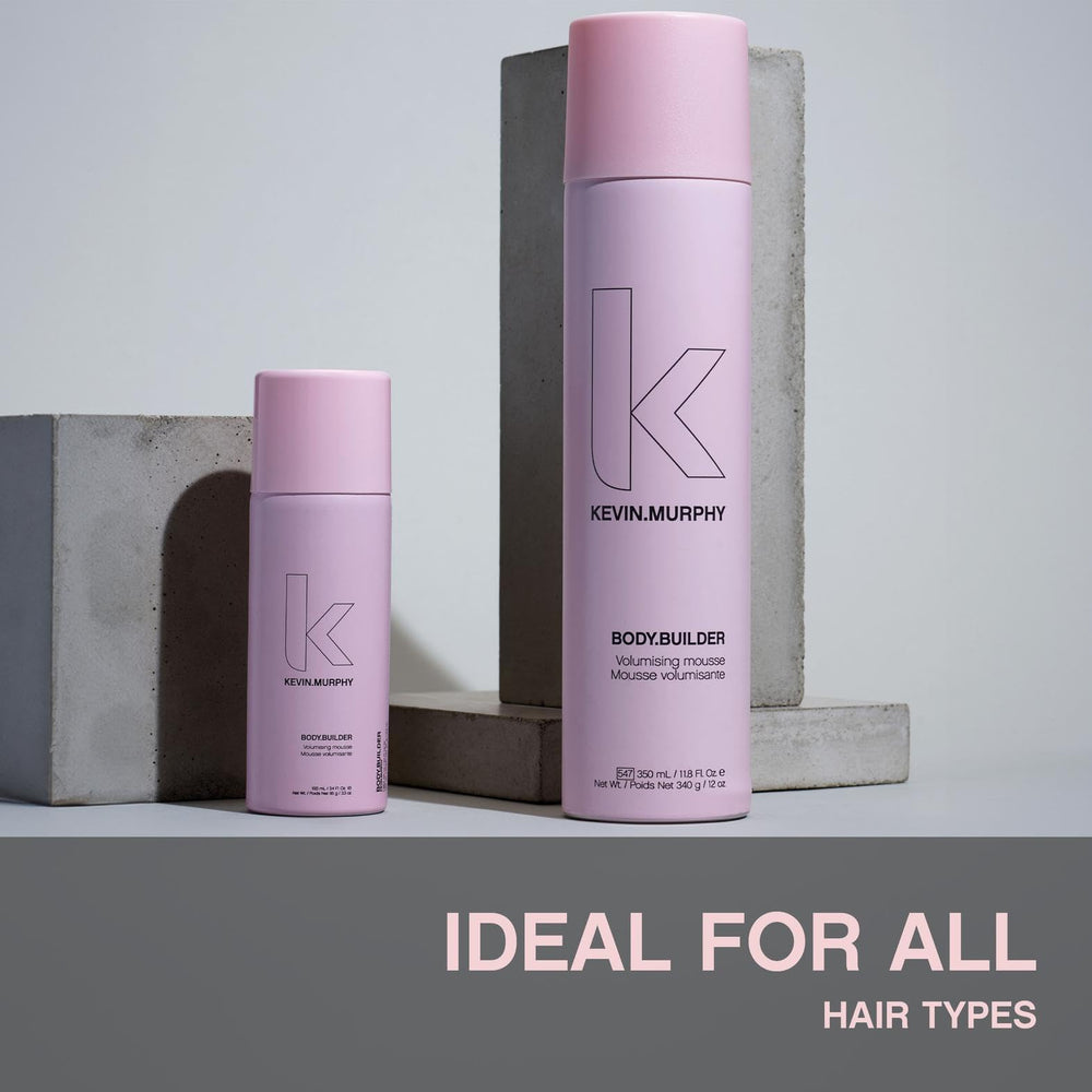 KEVIN.MURPHY BODY.BUILDER Tangerine oil closeup highlights shine and fresh scent