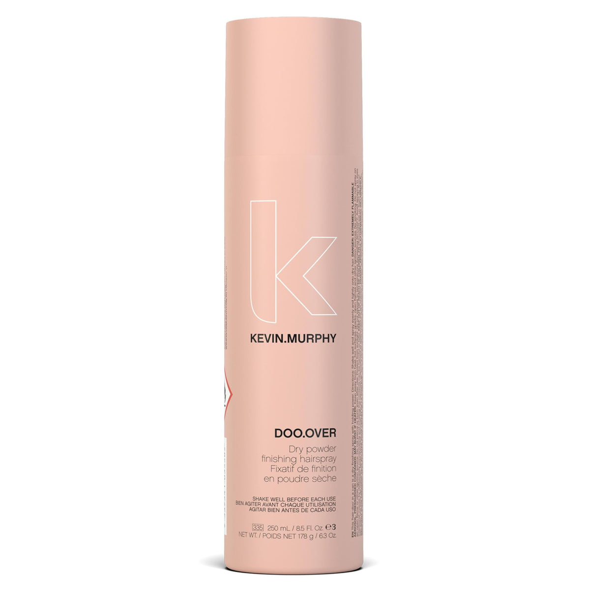 KEVIN.MURPHY DOO.OVER bottle pour reveals oil-free finish and natural movement.
