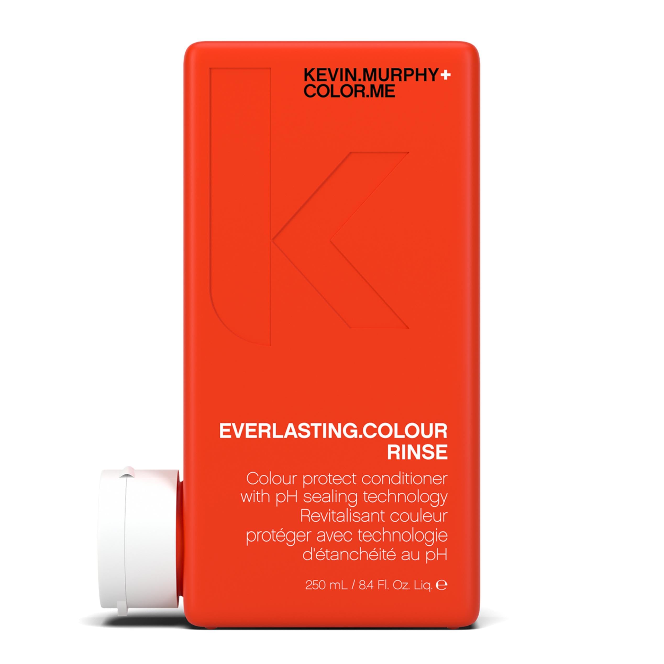 KEVIN.MURPHY Everlasting Colour Rinse bottle highlighting color protection for vibrant, lasting results.
