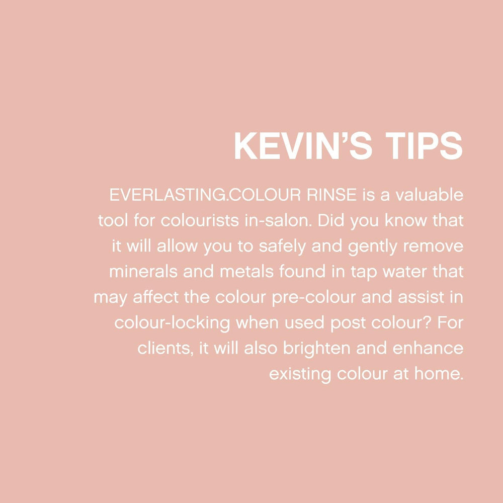 KEVIN.MURPHY Everlasting Colour Rinse packaging communicates eco-conscious care.