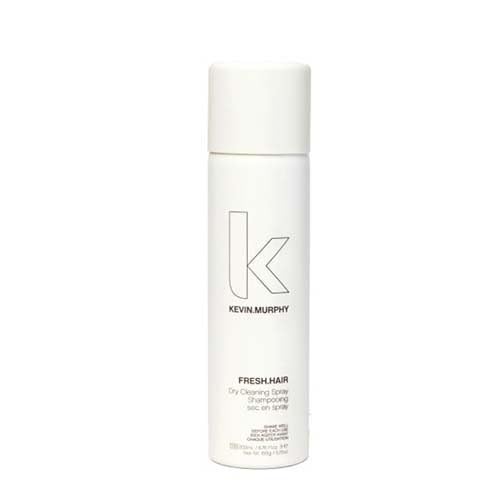 Kevin Murphy Fresh Hair Dry Shampoo Spray in use for odor refresh and revived body.