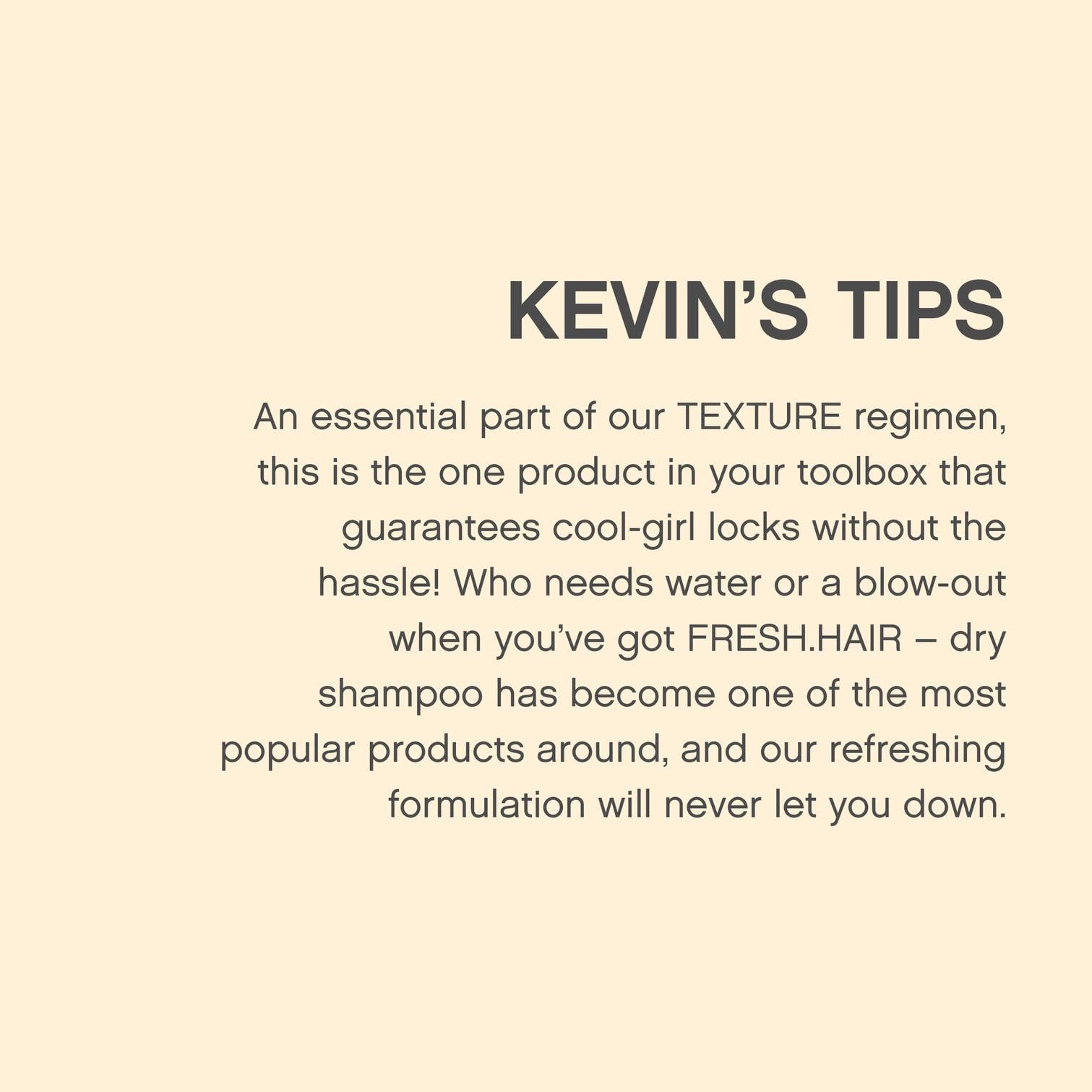 KEVIN.MURPHY Fresh.Hair all-hair-types suitability shown on diverse model hair.
