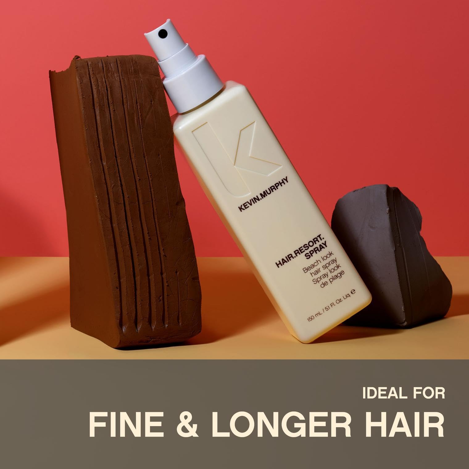 KEVIN.MURPHY HAIR.RESORT.SPRAY sulfate-free keeps hair light and comfortable.