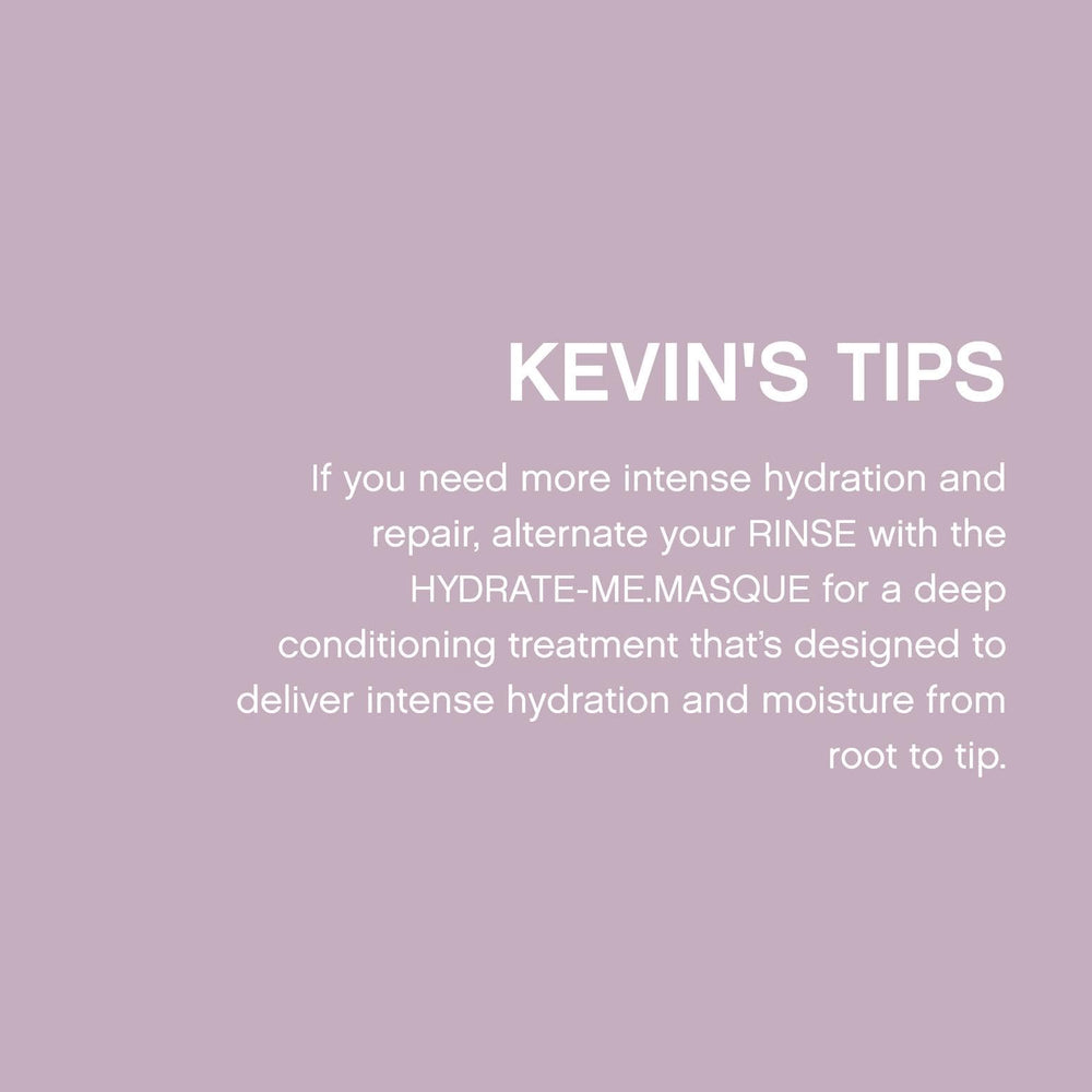 KEVIN.MURPHY HYDRATE-ME.MASQUE texture swirl emphasizes rich hydration.