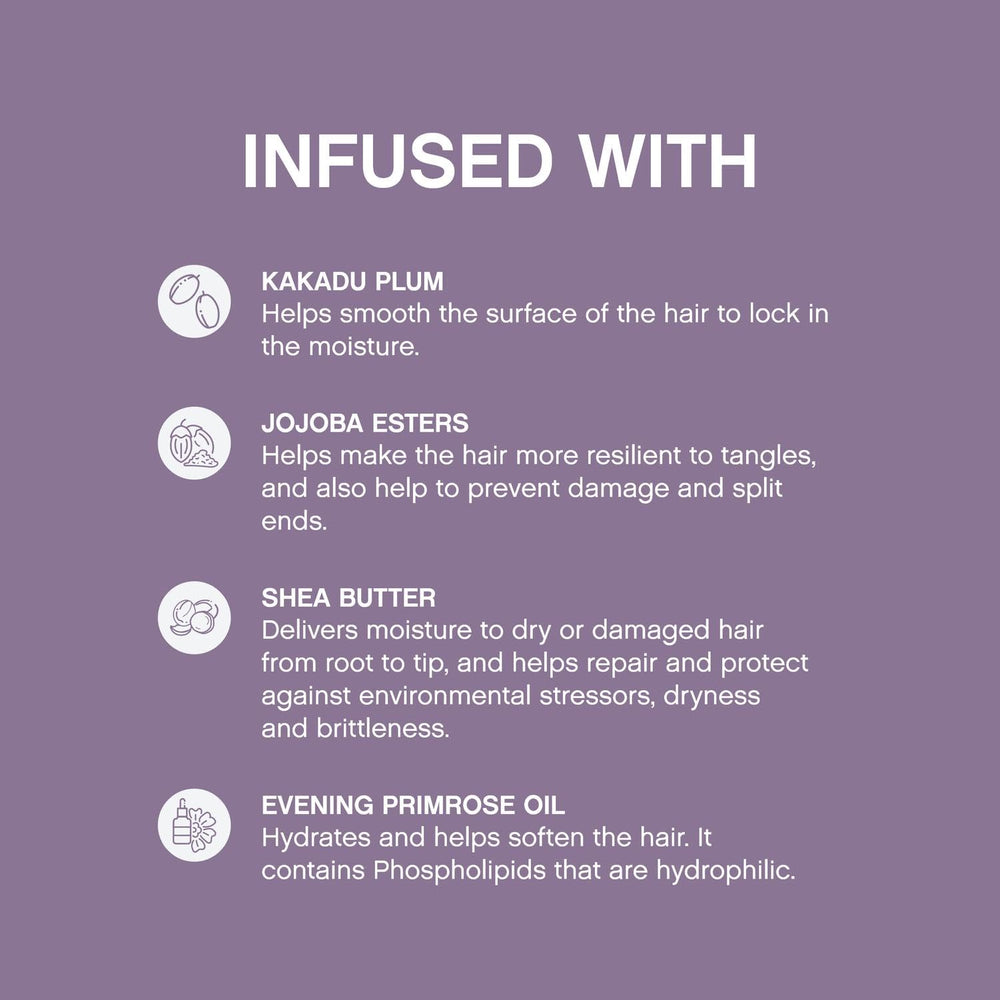 KEVIN.MURPHY Hydrate-Me.RINSE label closeup highlighting Kakadu Plum