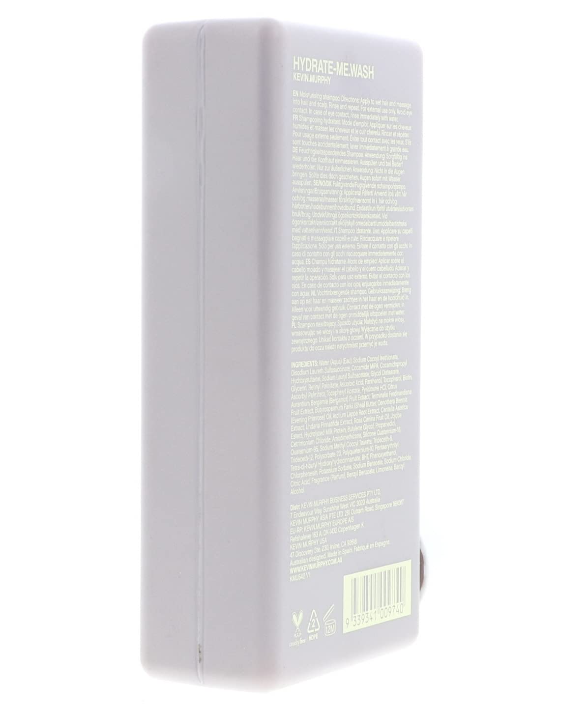 Kevin Murphy Hydrate Me Wash bottle in dry climate scene suggesting deep hydration
