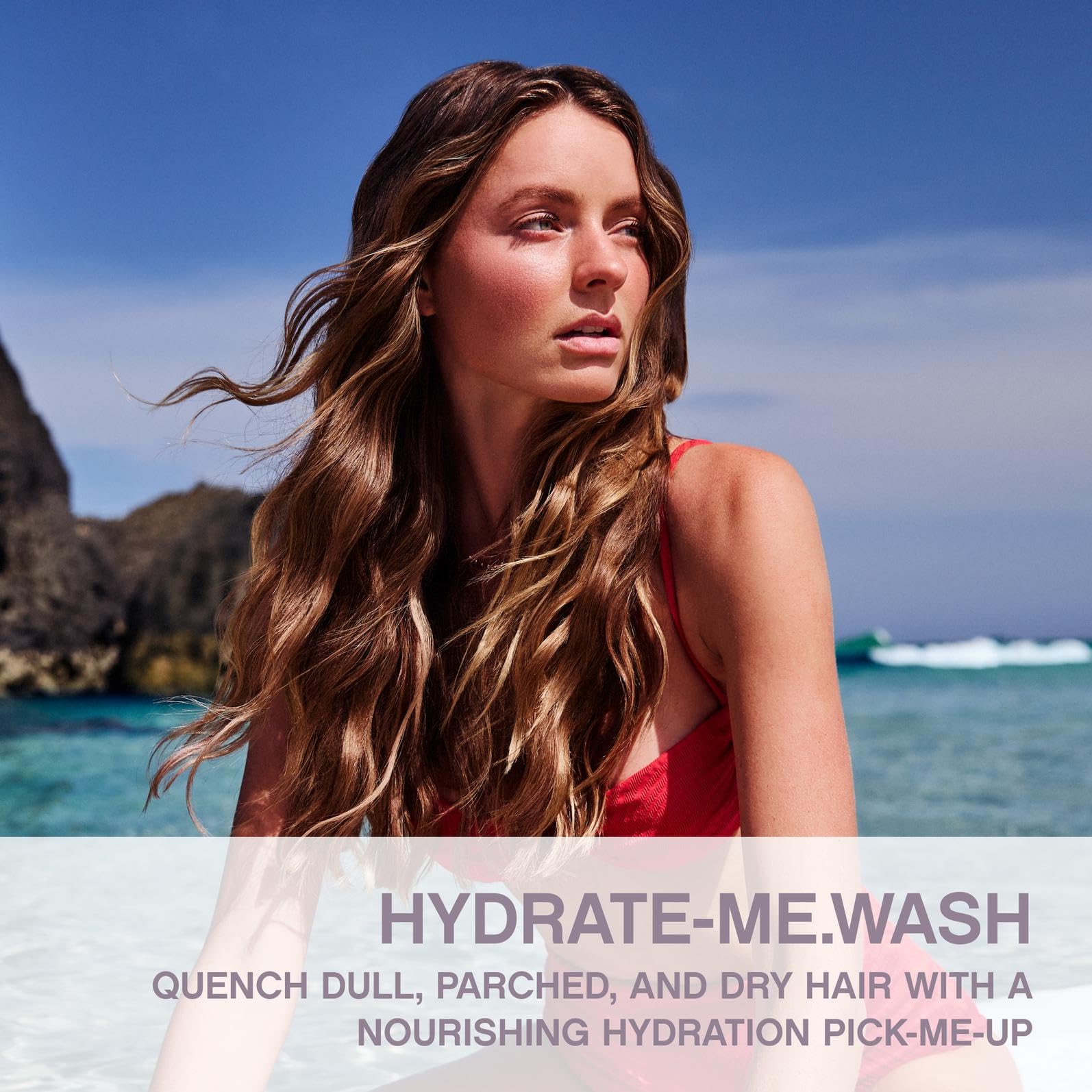 Kevin.Murphy Hydrate-Me.Wash foamy lather demonstrates gentle cleansing for dull, dry hair