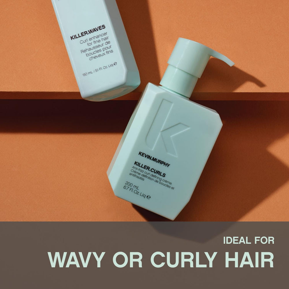 Kevin.Murphy Killer.Curls Aloe Vera formula promotes hydration and softness.