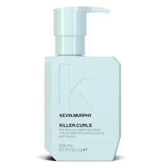 Kevin.Murphy Killer.Curls leave-in cream bottle promotes frizz control and curl definition.
