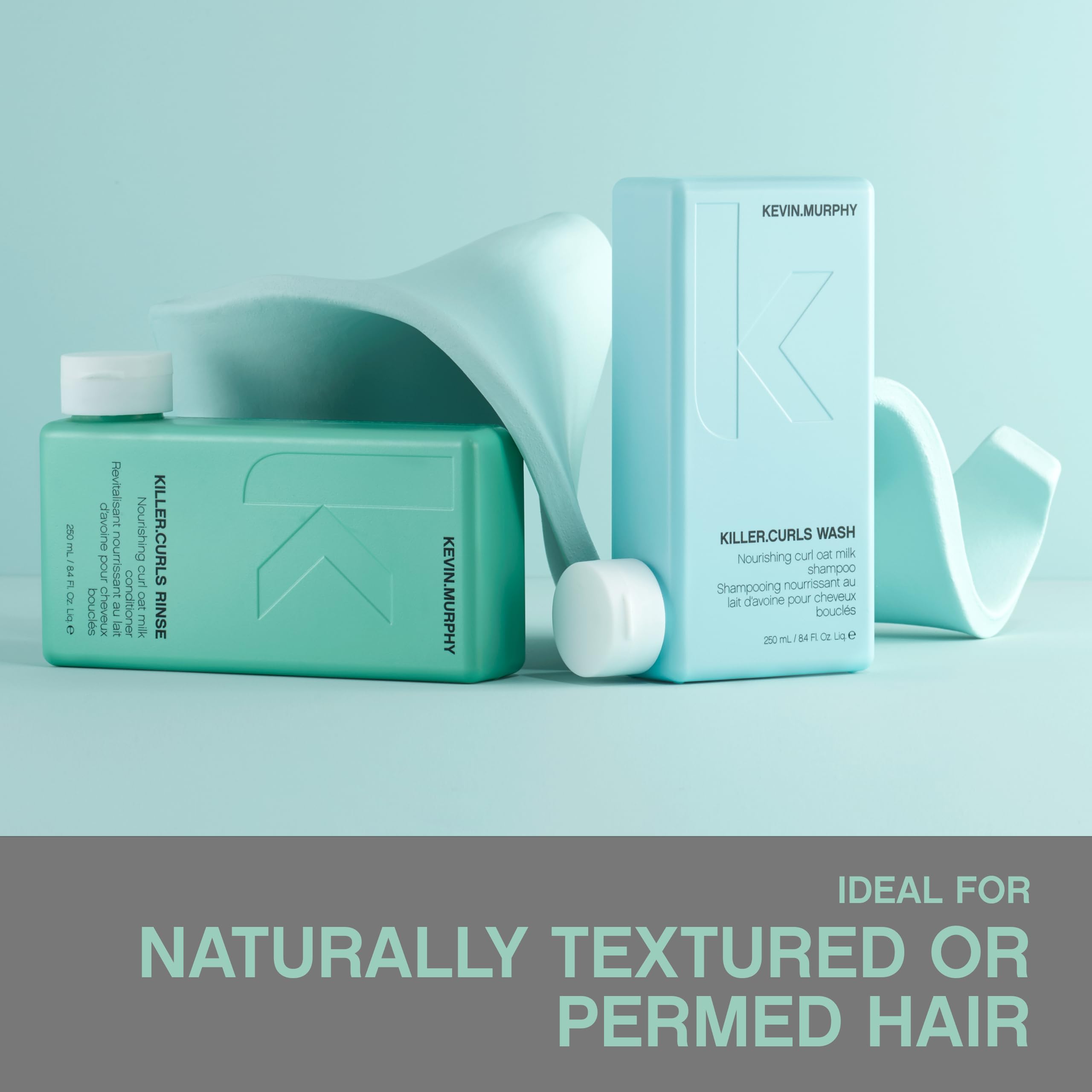KEVIN.MURPHY Killer.CURLS RINSE oat milk ingredient highlight for hydration