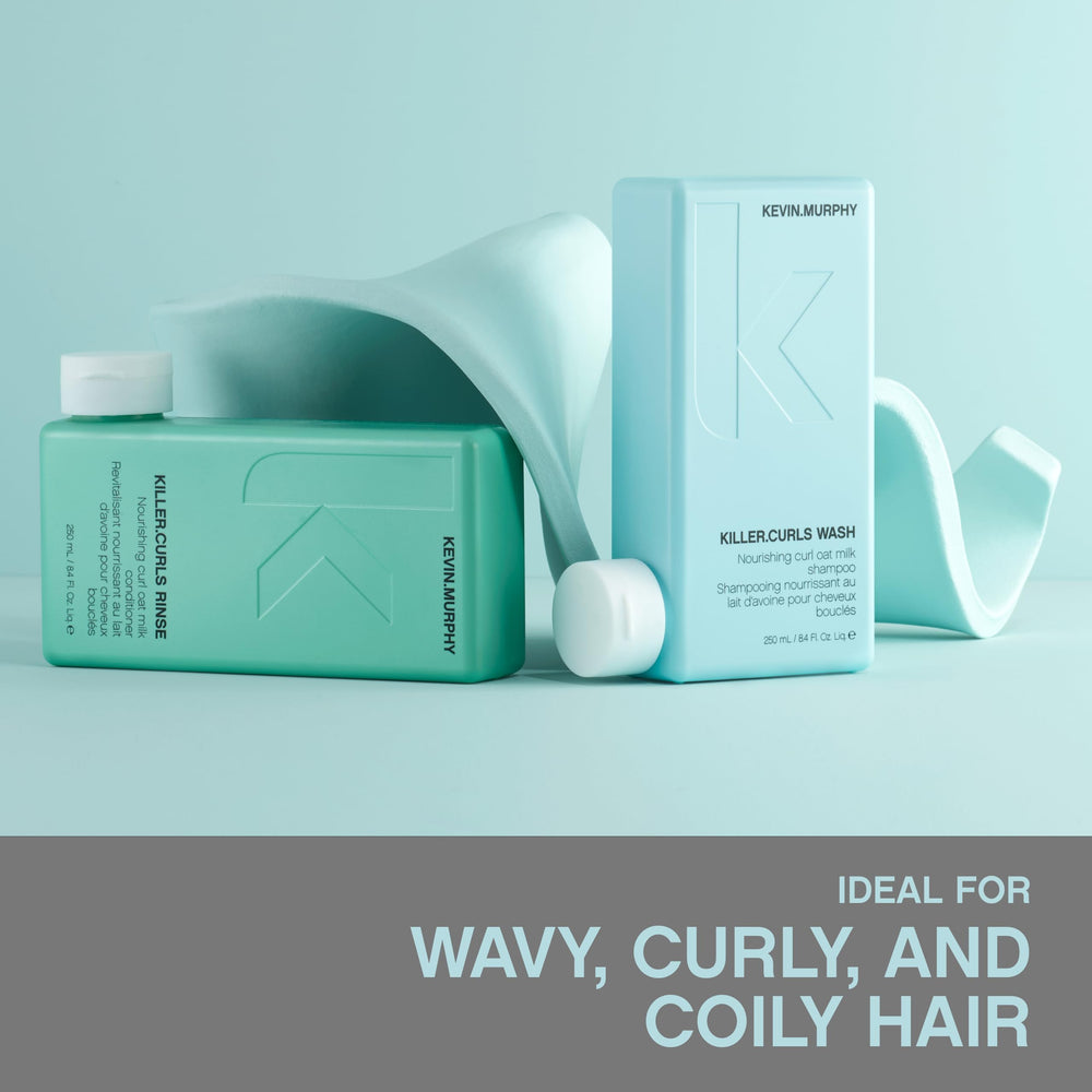KEVIN.MURPHY Killer.Curls Wash soybean-oil shot hints nourishing fatty acids for curls