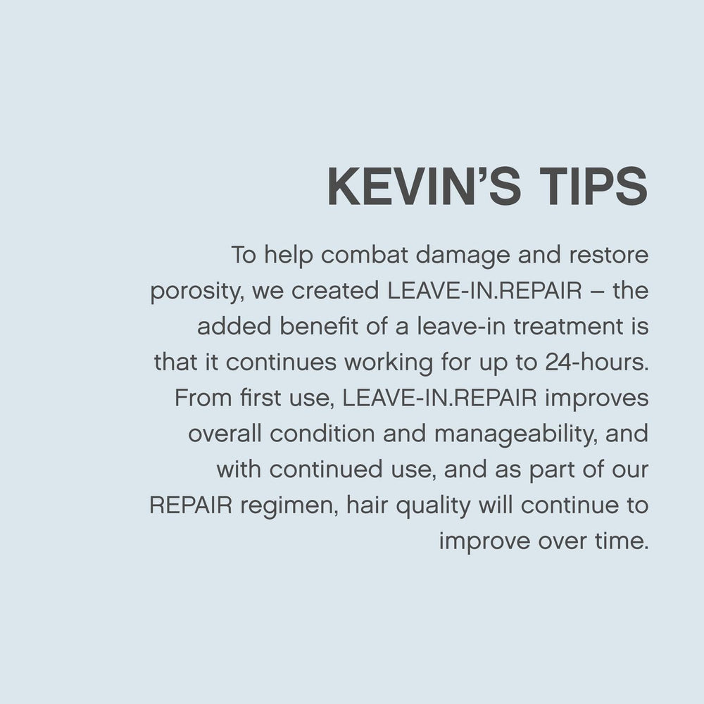 Kevin.Murphy LEAVE-IN.REPAIR heat-shield action helps styling with heat protection