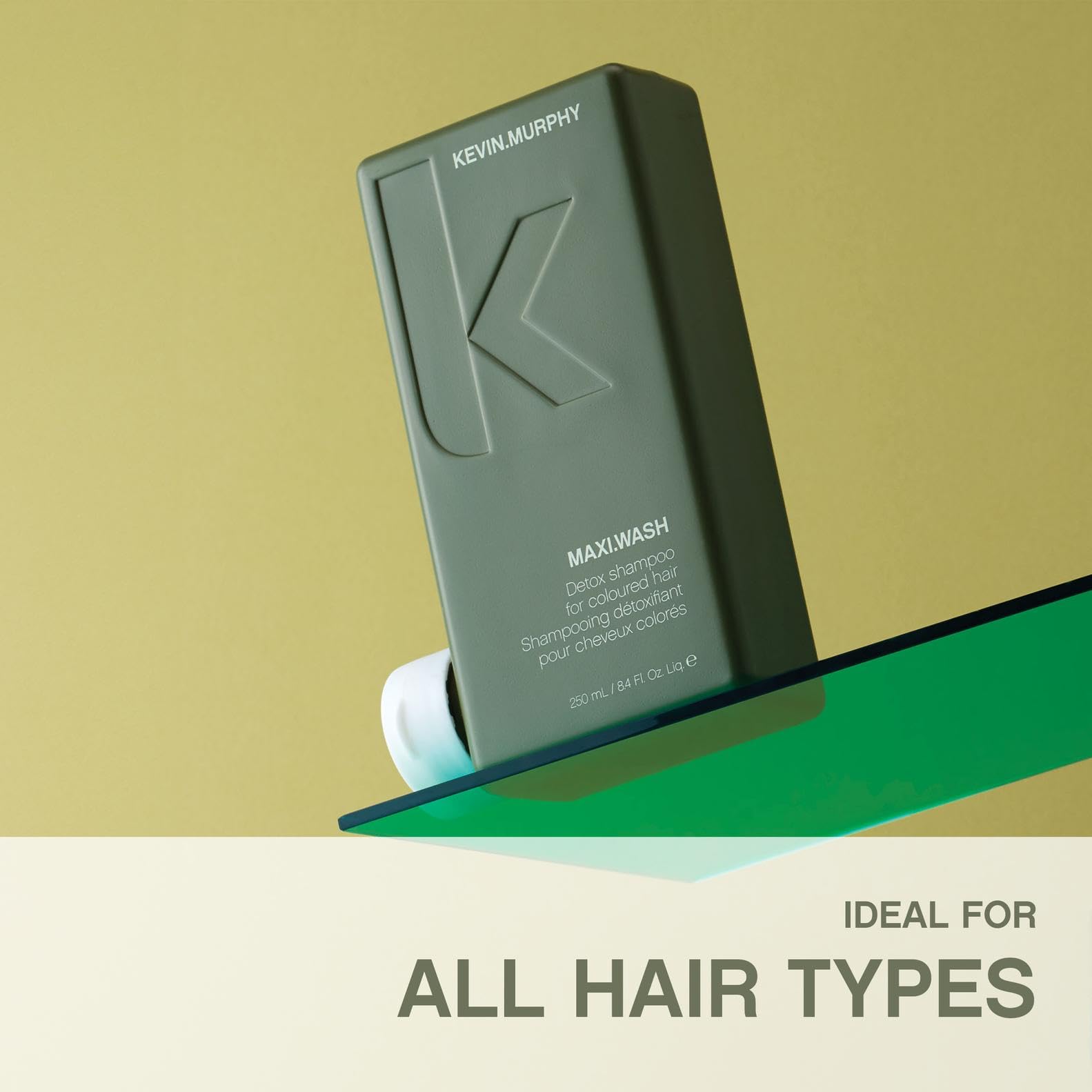 KEVIN.MURPHY Maxi.Wash rosemary extract enhances scalp vitality and shine.
