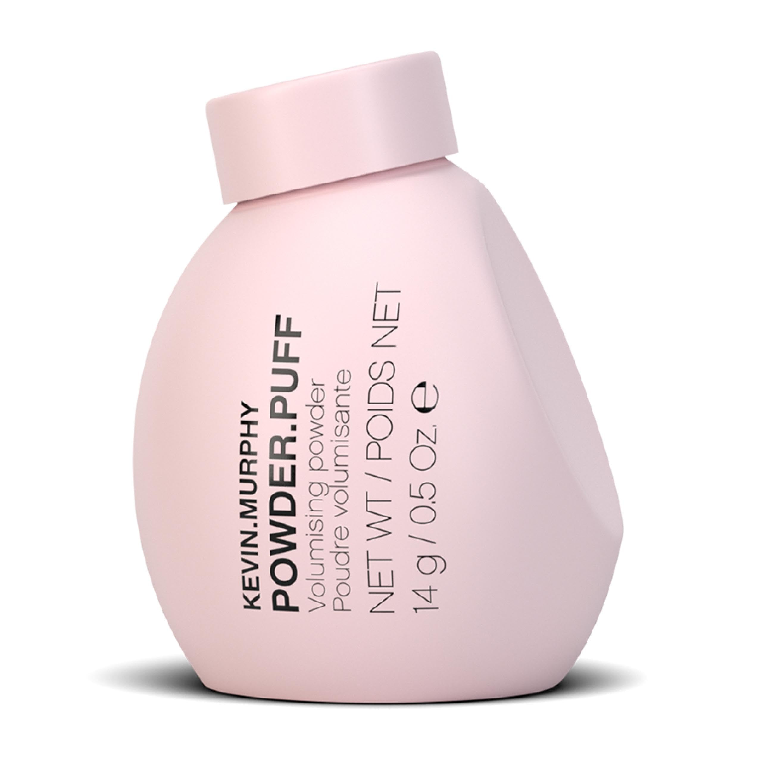 Kevin Murphy Powder Puff Volumising Powder bottle showcases lightweight root lift and texture for styling